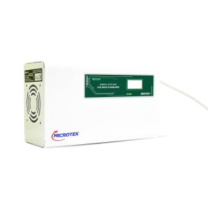 MICROTEK EM4160 Automatic Voltage Digital Display Wall Mounted Stabilizer (160V-285V) for AC Air Conditioner Upto 1.5 Ton (Metallic Grey)