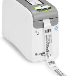 Zebra ZD510 Wristband, DT, ZPL II, XML, 300 DPI, ZD51013-D0EE00FZ (ZPL II, XML, 300 DPI, EU and UK Cords, USB, USB Host, Ethernet, BTLE)