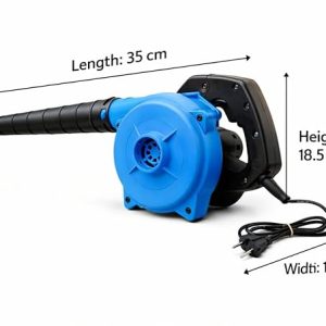 1200W Electric Air Blower | High Speed Dust Cleaner | Powerful Motor | Lightweight Handheld Blower for Home, Workshop & Industrial Use