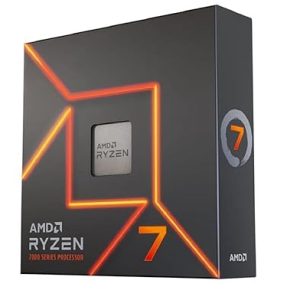 AMD 7000 Series Ryzen 7 7700X Desktop Processor 8 cores 16 Threads 40 MB Cache 4.5 GHz Up to 5.4 GHz Socket AM5, 600 Series Chipset (100-100000591WOF)