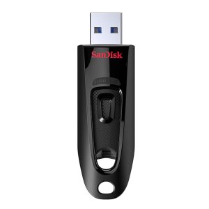 SanDisk Ultra 128GB, USB 3.0, Flash Drive, Upto 130MB/s R, Pendrive, Black, 5Y Warranty (SDCZ48-128G-I35)