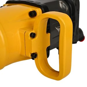 Hyco LABEL FLYMAX 1-Inch Heavy Duty Impact Wrench, 3400 Nm Torque, 2 Sockets, Black-Yellow Made in Taiwan