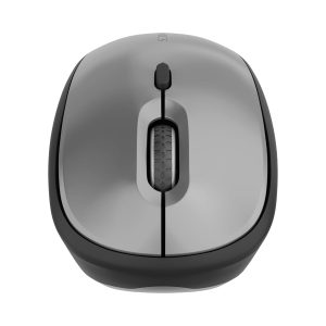 Zebronics Wireless Mouse, Dual Mode 2.4GHz + BT, Upto 1600 DPI, 4 Buttons, USB Nano Receiver, Silent Operation, Ergonomic Design (Pulse 100, Black + Grey)