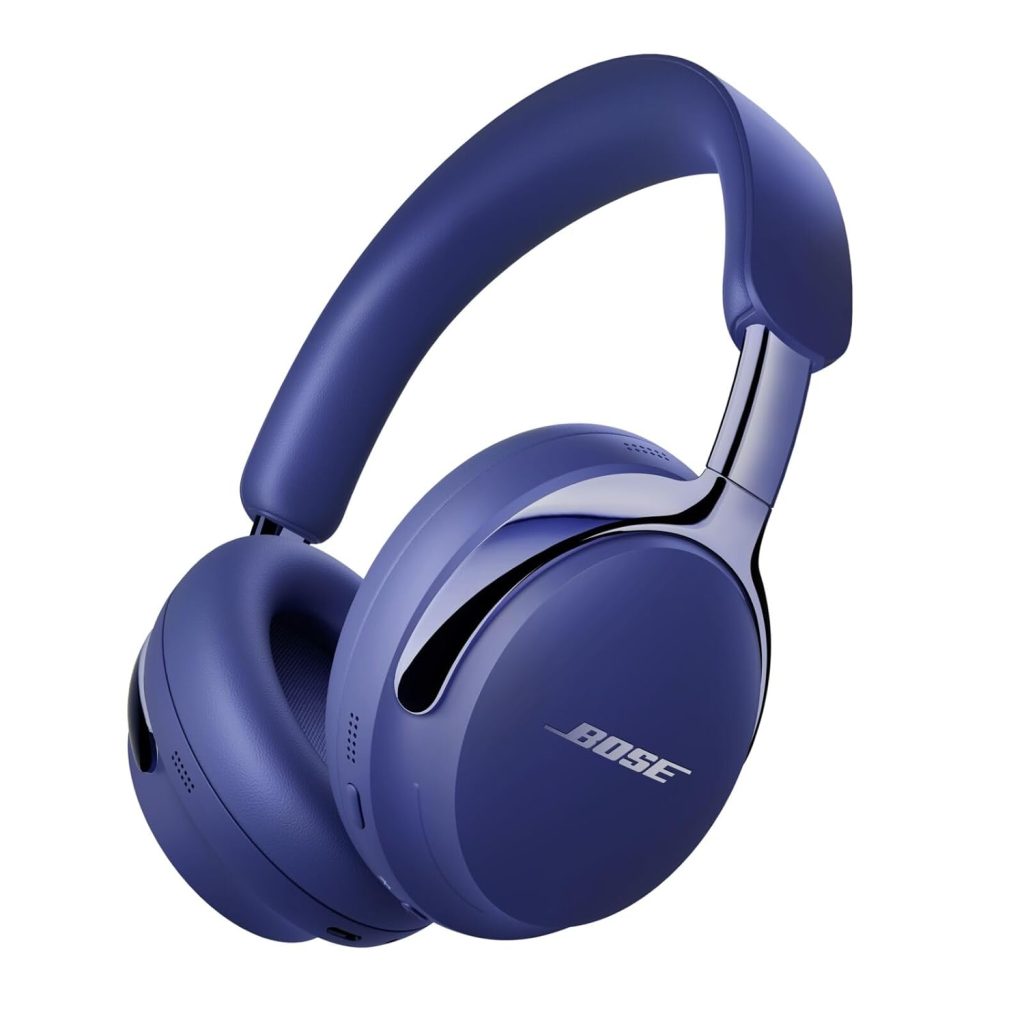 Bose New QuietComfort Ultra Bluetooth Headphones (2nd Gen), Wireless Headphones with Spatial Audio, Over Ear Noise Cancelling with Mic, Up to 30 Hours of Play time, Midnight Violet - Limited Edition