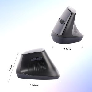 ZEBRONICS Jaguar V, Vertical Wireless Mouse,