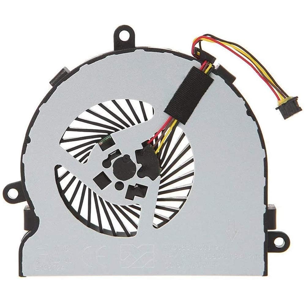 Laptop CPU Cooling Fan for Hp 15-Ac 15-Af 15-Ay 15-Ba 15-Bs 15-Be 15-Bf 15-Bd 15-Bw 15-Acxxx 15-Afxxx 15-Bsxxx 15-Ayxxx 250 G4 255 G4 14-R020Tpn-C116 Tpn-C125 Series813946-001 4-Pin Fan