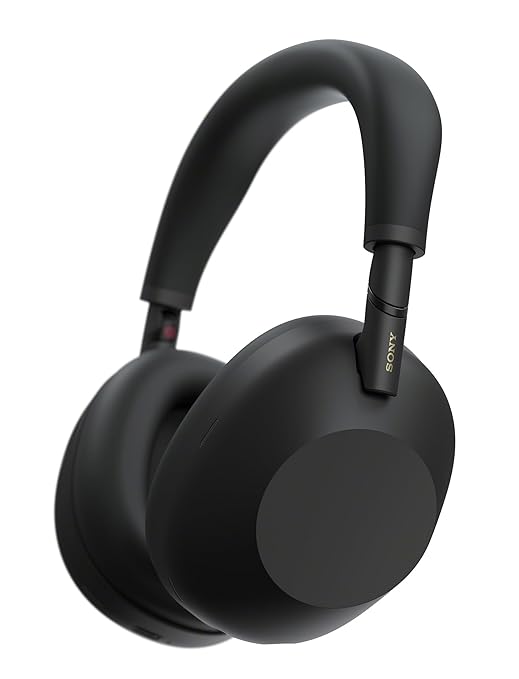 Sony WH-1000XM6 The Best Wireless Noise Canceling Headphones, HD NC Processor QN3, 12 Microphones, Adaptive NC Optimizer, Mastered by Engineers, Studio-Quality- Black