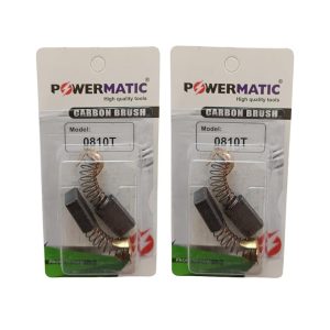 0810T Carbon Brush, 2 Set Combo Pack, 5kg Demolition Hammer Carbon Brush, Durable Professional Spare Parts