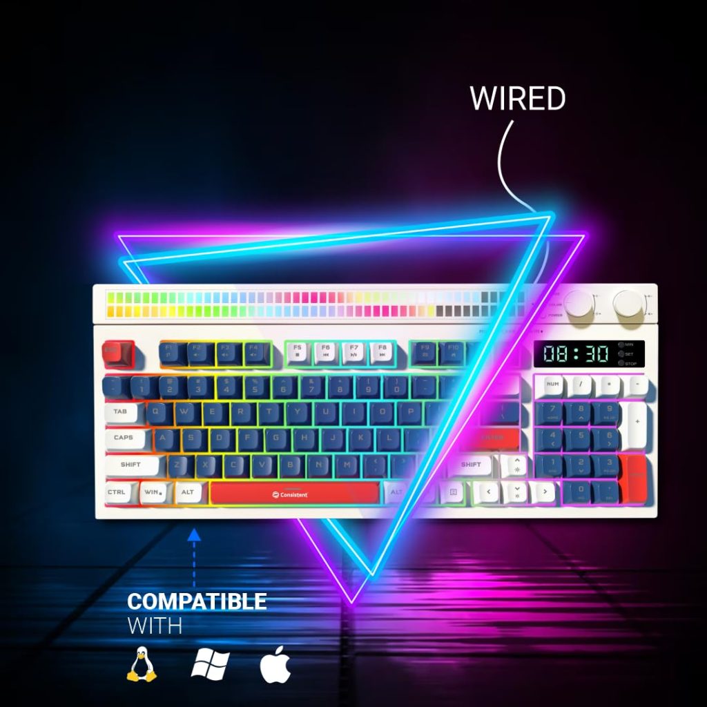 Consistent Moon lite CTGK1113 Gaming Wired Keyboard - LowestRate ...