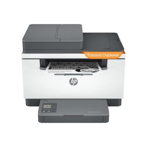 HP LaserJet MFP M233sdw Printer: Print, Copy, Scan Multiple Page with ADF, Fastest Two-Sided Printing, Lightning Print Speed of 30ppm(Letter/29ppm(A4), Ethernet, Self Reset Dual Band WiFi, Gray White