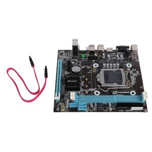 Consistent H-81 Motherboard 4th Gen i3, i5, i7, DDR3 Slots for RAM, Motherboard with SATA II&III, 3Year Warranty