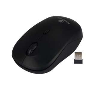 ZEBRONICS Zeb-Bold 2.4GHz Wireless Optical Mouse with High Precision - USB