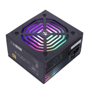 ZEBRONICS ZS500 500W Power Supply with Silent 120mm RGB Fan, SATA x 3, 12V 28A (Max.), Over Voltage/Short Circuit Protection
