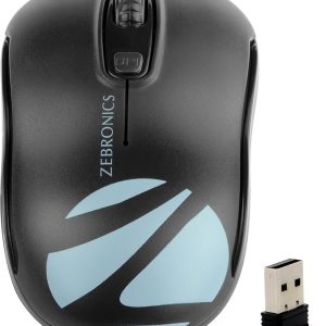 ZEBRONICS Zeb -Dash USB Wireless Optical Mouse (Black)