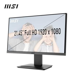 MSI PRO MP223 E2 21.45-Inch Full HD Office Monitor - 1920 x 1080 Resolution, 100Hz, Eye-Friendly Screen, Tilt-Adjustable - HDMIβ’ 1.4b, DisplayPort 1.2a