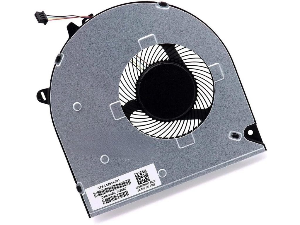 Laptop CPU Cooling Fan for HP 15s-du/dr/dw/dy, 15-DW0043DX, 15-GW/GU/GY/GR, 15s-du0096tu/du0002TX, 250/255 G8 G9, TPN-C151 Series, L52034-001