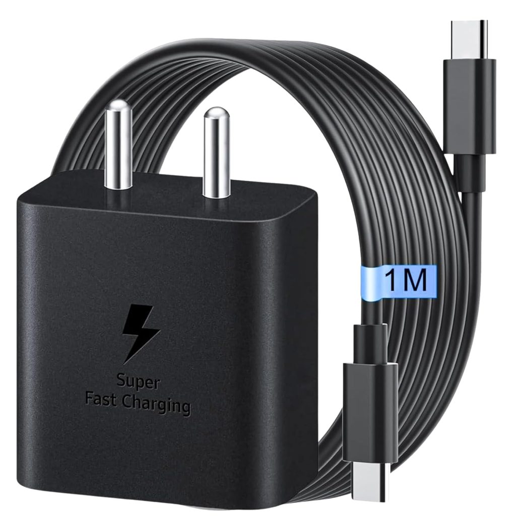 Original 45W for Samsung USB C to C Adapter with Cable | Black