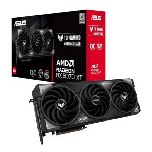 ASUS TUF Gaming Radeon™ RX 9070 XT OC Edition 16GB GDDR6 (PCI Express 5.0, 20 Gbps​, 16GB GDDR6) Graphic Card