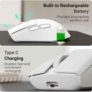 Zebronics Rechargeable Wireless Mouse,