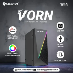 Consistent VORN Mini ATX Cabinet – CEG1002
