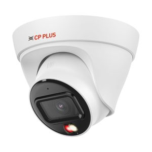 CP Plus 4MP Full HD IP Indoor Dome Camera | STQC Model | CP-UNC-DA41L3C-D-LQ | Built-in Mic | Color Night Vision | IR Night Vision | 3.6mm Fixed Lens | PoE | Compatible with NVR only