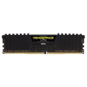 Corsair Vengeance LPX 8GB (1x8GB) DDR4 DRAM 2666MHz (PC4-21300) C16 Memory Kit - Black