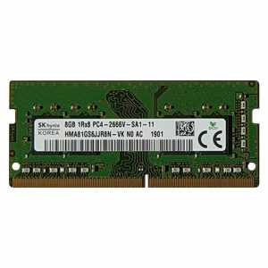 SK Hynix Hynix 8GB PC4-21300 DDR4-2666MHz 260-Pin SODIMM 1.2V Single Rank Memory Module HMA81GS6CJR8N-VK
