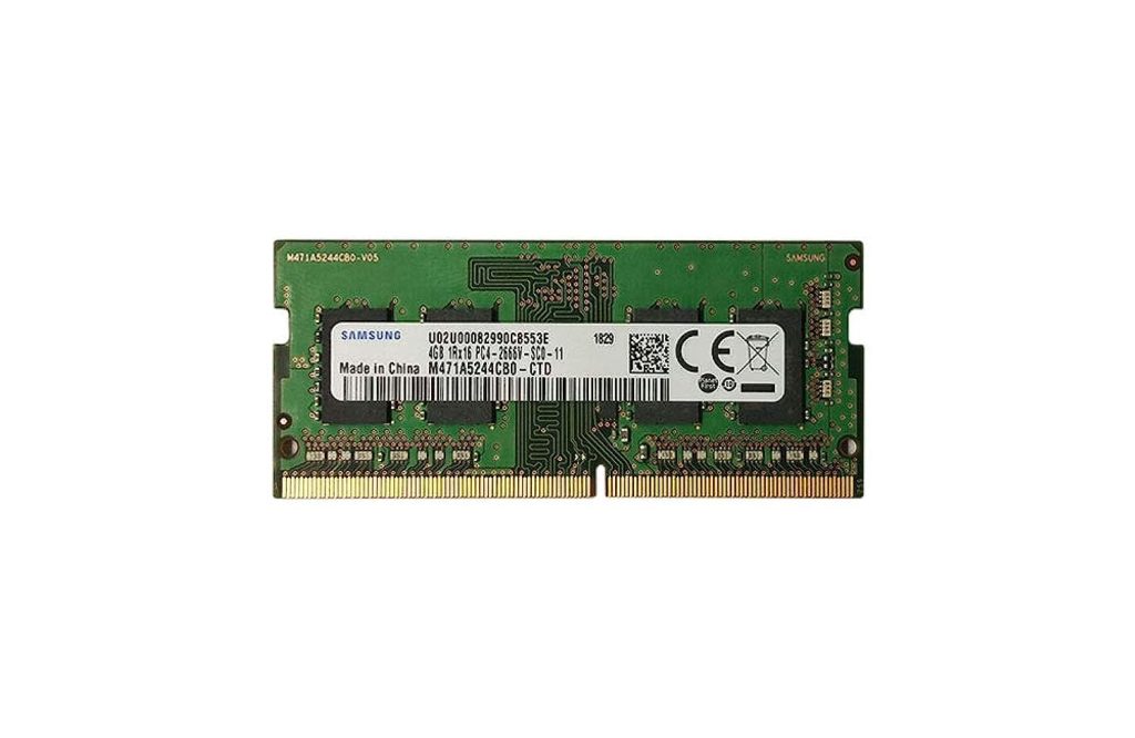Samsung 4GB DDR4 PC4-21300, 2666MHZ, 260 PIN SODIMM, 1.2V, CL 19 Laptop ram Memory Module