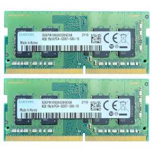 Samsung DDR4 RAM 8GB (4GB x 2) 3200MHz RAM for Laptop SODIMM CL22, 8GB DDR4 KIT -Made in Korea