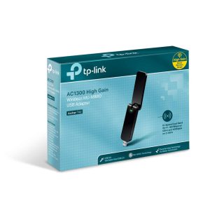 TP-Link Archer T4U USB Wi Fi Adapter for PC | AC1300Mbps Dual Band