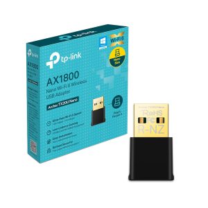 TP-Link Nano USB Wi Fi 6 Adapter for PC(Archer TX20U Nano)- AX1800