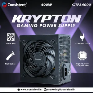 Consistent Krypton Gaming Power Supply (CTPS4000)
