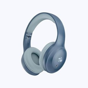 ZEBRONICS Zeb Paradise Neo Blue 40mm Drivers Up to 50h* Backup Rapid Charging (10min Charge for 7h* use