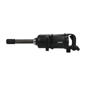 Hyco LABEL Kuvera 1-Inch Super Heavy Duty Impact Wrench, 5000 Nm Torque, with 2 Sockets, Black Made in Taiwan