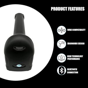 TVS ELECTRONICS BS-i201 G USB Wired Handheld Barcode Scanner 1D 2D QR Code Reader | LED High Speed Scanning 300 Scans/Sec | Rugged 1.8m drop resistance |IP54 Protection Useful for Retail Stores etc