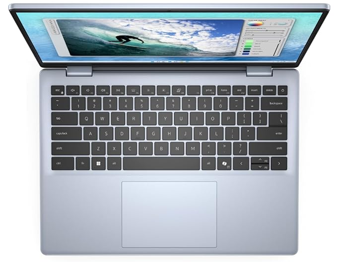 Dell Inspiron 5440 Notebook Computer, Intel Core 3 100U 14th Gen Processor, 8GB DDR5 RAM, 512GB SSD, 14" FHD+ Screen, Ubuntu, 1Yr Warranty, Ice Blue