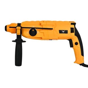 Hyco LABEL FLYMAX FM-28 Power Rotary Hammer Drill, 26 mm, 1600W, 3 Modes with Case and Bits,Yellow