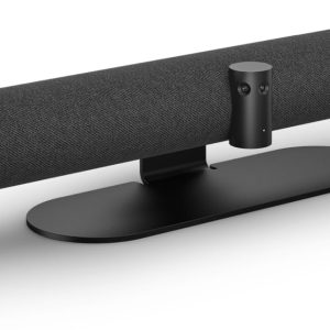 Jabra PanaCast 50 – Intelligent 180° Panoramic-4K Meeting Room Video Camera – Inclusive Video Conferencing Camera with Full Room Coverage, Easy to Set-Up Wide Angle Webcam with Microphones - Black