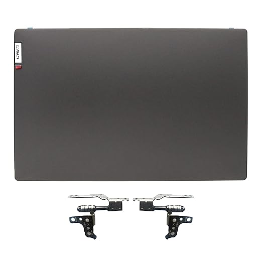 New Replacement for Lenovo ideapad 5-15 5-15IIL05 5-15ARE05 5-15ITL05 Laptop LCD Cover Back Rear Top Lid with Hinges 5CB0X56073 AM1K7000310 Gray