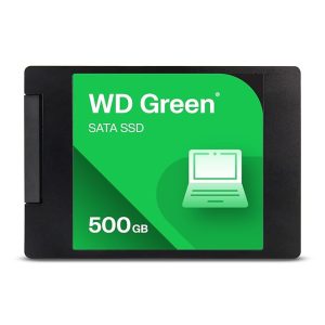 Western Digital WD Green SATA 500GB, Up to 545MB/s, 2.5 Inch/7 mm, 3Y Warranty, Internal Solid State Drive (SSD) (WDS500G5G0A-00CPT0)PulOut