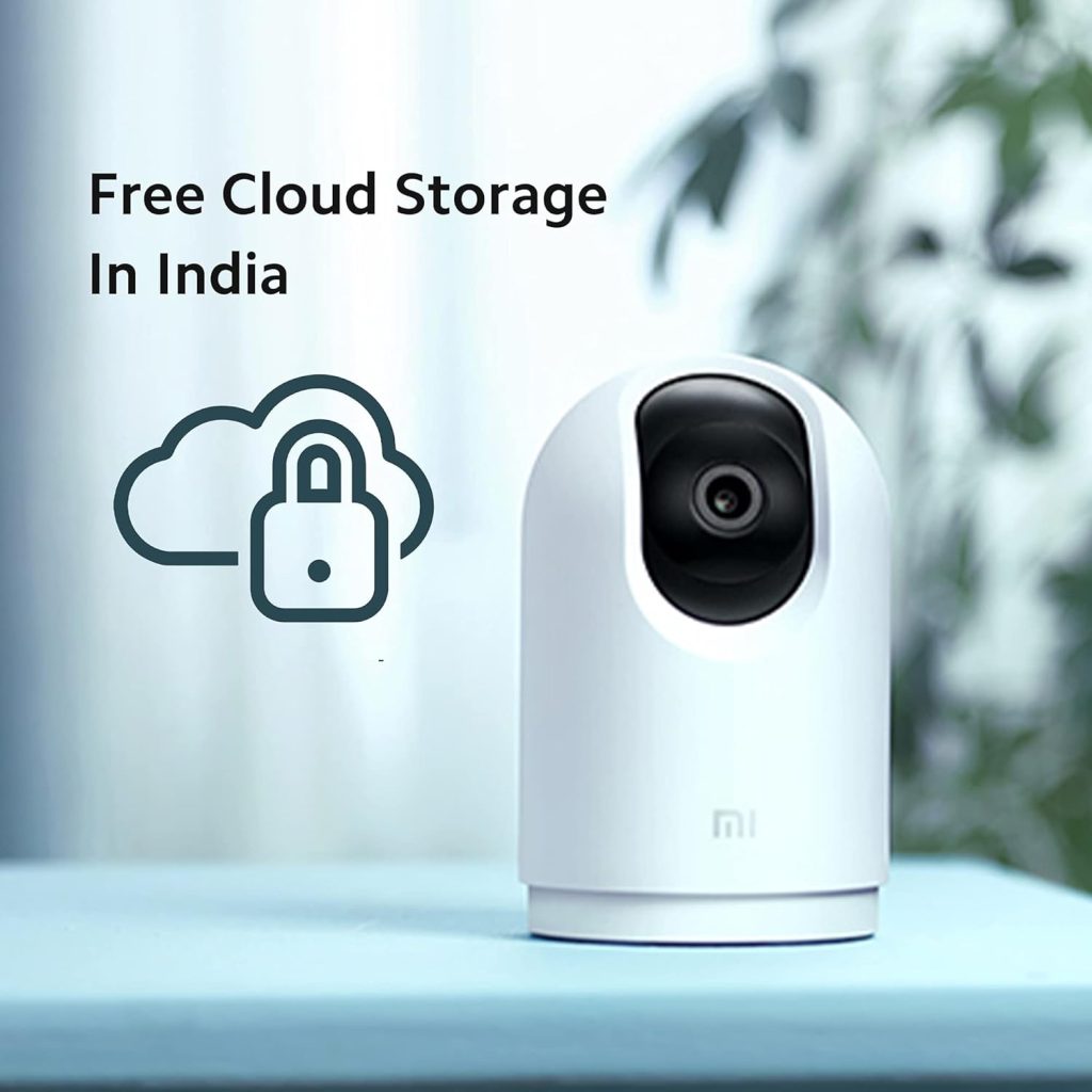 XIAOMI Mi 360 Home Security Wireless Camera 2K Pro with Bluetooth Gateway BLE 4.2 l Dual Band Wi-fi Connection l 3 Million HD 1296p| 3MP CCTV |Full Color in Low-Light | AI Human Detection, White