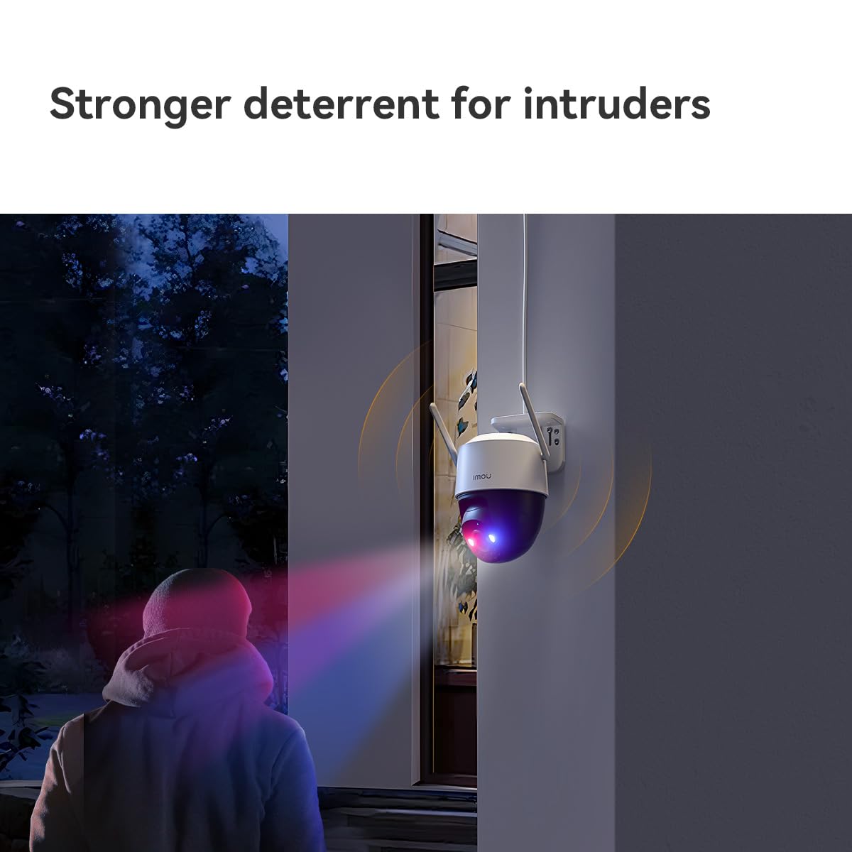 Imou Cruiser Dual 2 Dual-Lens Wi-Fi Outdoor Smart Camera, 10MP, Smart Tracking, Two-Way Talk