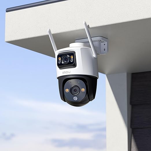 Imou Cruiser Dual 2 Dual-Lens Wi-Fi Outdoor Smart Camera, 10MP, Smart Tracking, Two-Way Talk