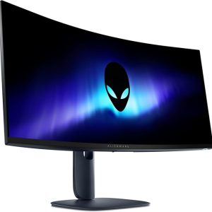 AW3425DWM Dell 34" WQHD Curved Monitor, AMD FreeSync Premium+VESA DisplayHDR 400,180Hz, 1ms GtG, 2*HDMI, DP 1.4, USB 5Gbps*3, Height Pivot Tilt, 400nits Brightness, 3000:1 Contrast, DCI-P3