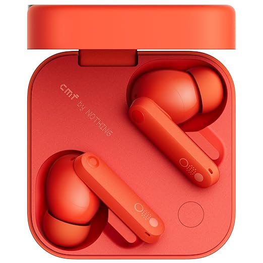 CMF BY NOTHING Buds Pro 2 Fully Wireless Earbuds/Hi-Fi Sound/Noise Cancelling to 50dB/6 HD Microphone/ChatGPT Integration/Earphone Bluetooth 5.3//Smart Dial/Adaptive ANC Equipped/Sound