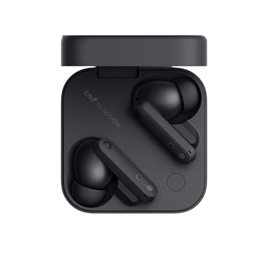 CMF BY Nothing Buds Pro 2 with 50 dB ANC| Dual Drivers| Smart Dial & Spatial Audio Bluetooth Headphones in Ear Headset (in The Ear) (Dark Grey)