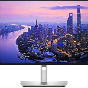 DELL UltraSharp U2725QE (3840 x 2160) Thunderbolt Hub 68.58 cm (27 inch) 4K Ultra HD LED IPS Panel Monitor (100% sRGB,3000:1 Contrast,HDR 600,HDMI, DP, USB-C 140W PD, Height, Pivot, Swivel