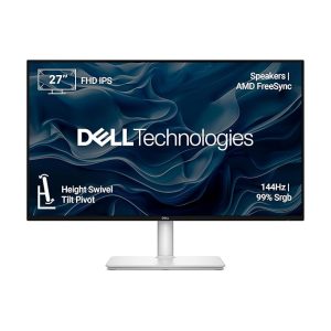 Dell S2725HSM 27"/68.58cm FHD Monitor, 144Hz Refresh Rate, IPS Panel, 1ms Response, Flicker-free, Contrast 1500:1, 2xHDMI, Built-in 6W Dual Speakers, Warranty 3 Years, TÜV Rheinland 4-Star Eye Comfort