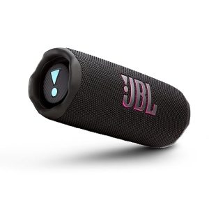 JBL Flip 7 Wireless Portable Bluetooth Speaker,Bold Pro Sound with AI Sound Boost,16Hrs of Playtime, IP68 Water & Dustproof, Multi-Speaker Connection by Auracast, Personalization App (Black & Orange)