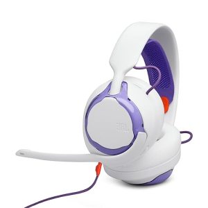 JBL Quantum 250 Multiplatform Gaming Headset with Cable - White